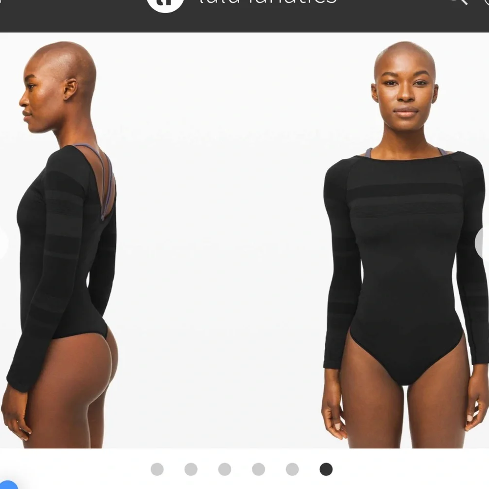 Lululemon Gleam and Glow Bodysuit Size XL - Picture 3 of 10